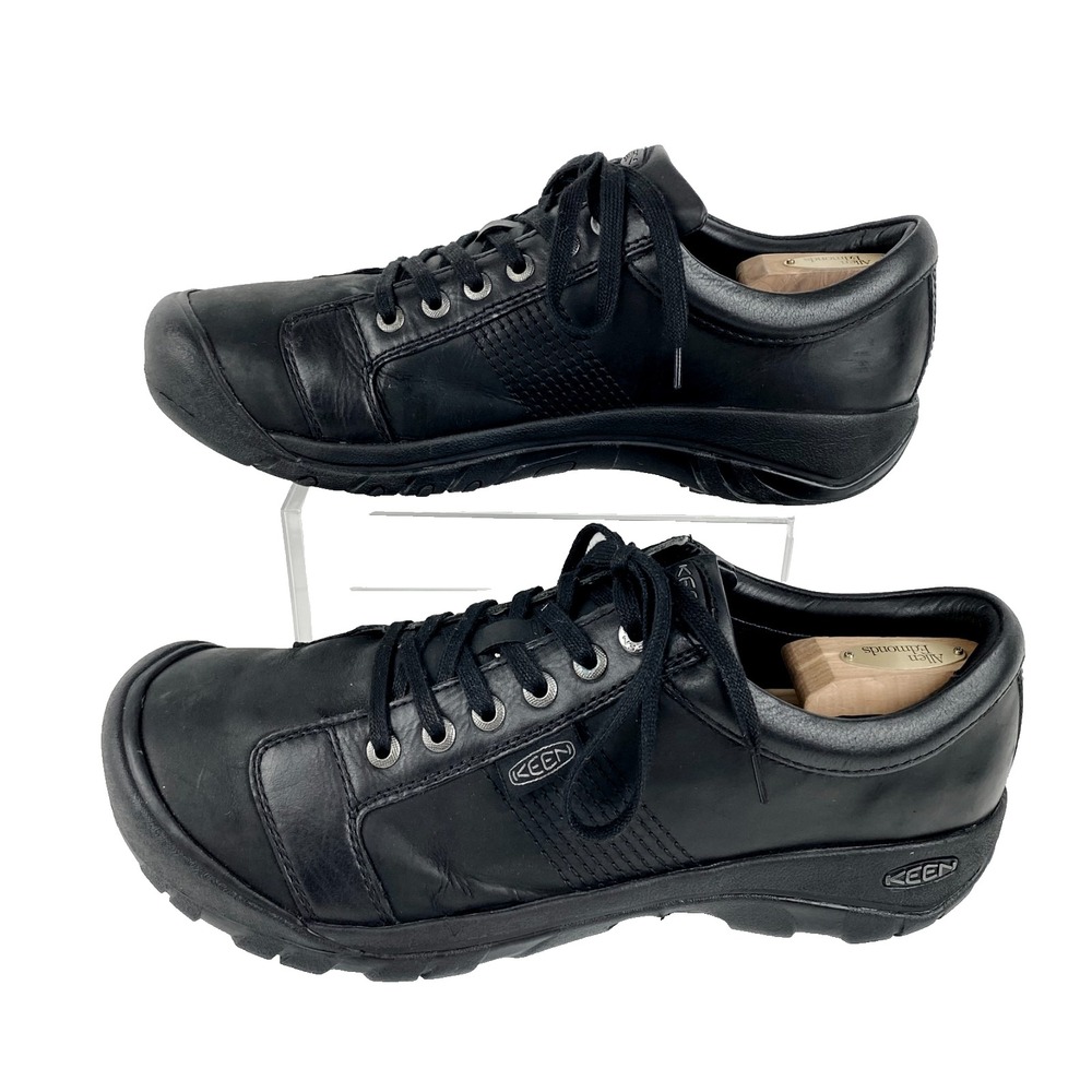 Keen Leather Oxford Shoes Mens 14 Austin 1002990 Casual Walking EUC 47.5 Comfort